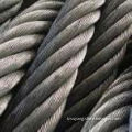 6X37+Iwrc 38mm Stainless Steel Strand Wire Cable / Rope